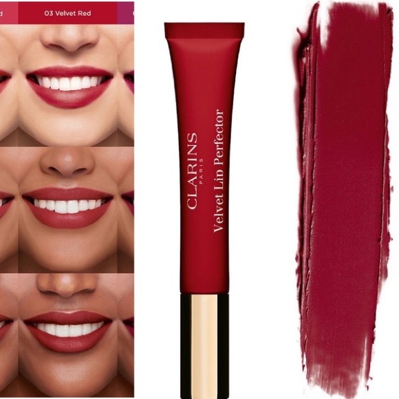 Clarins Other - 2/$25 Clarins Velvet Lip Perfector 03 -Velvet Red